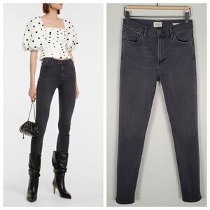 Citizens Of Humanity Size 27 Rocket Ankle Mid Rise Skinny Jeans Black